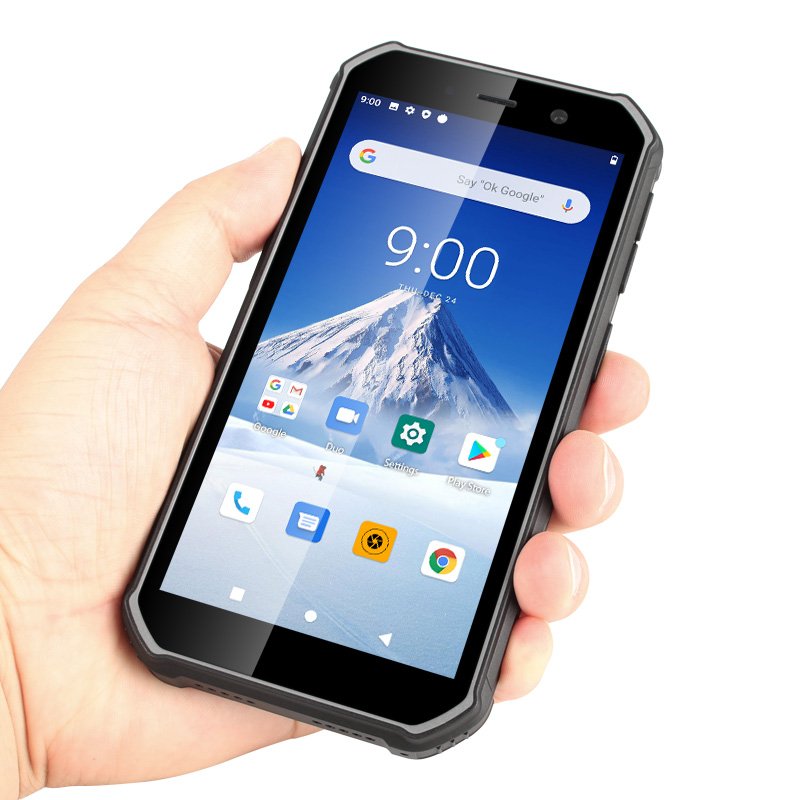 Factory Price UNIWA 963 PRO Original 5 Inch Waterproof IPS Cell Rugged Smart Phone 4GB+64GB WCDMA 3G/4G Android IP68 SmartPhone